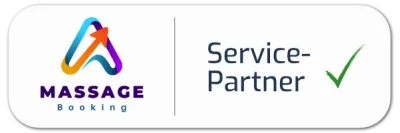 Massagebooking Einrichtungsservice Servicepartner Logo