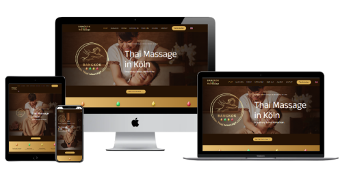 Webdesign für Thaimassagen