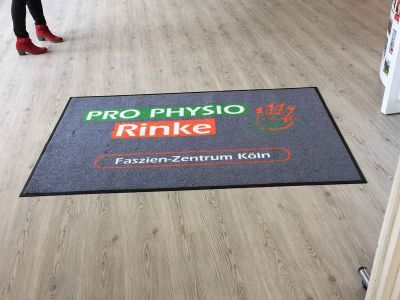 Logoteppich Physiotherapie